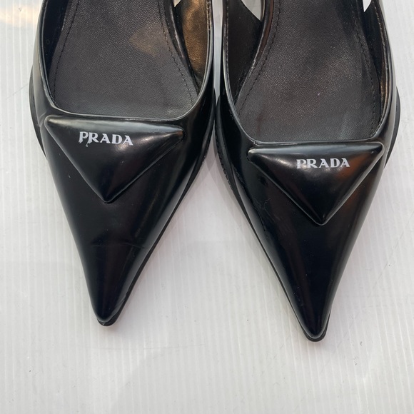 Prada Slingback Kitten Heels - 36 - Picture 3 of 10